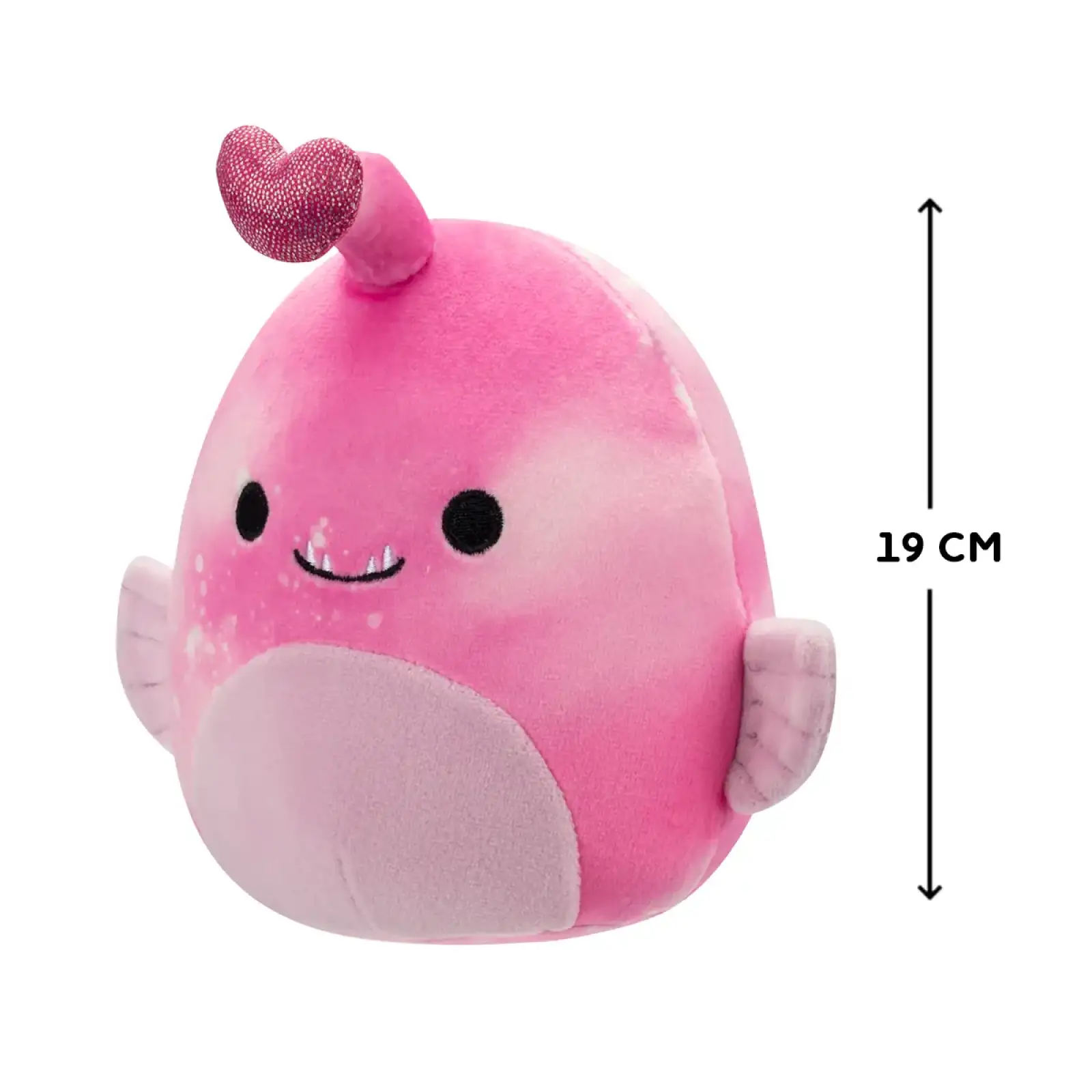 Мягкая игрушка SQUISHMALLOWS – РЫБА-УДИЛЬЩИК СИ (19 cm) (SQVA00839)