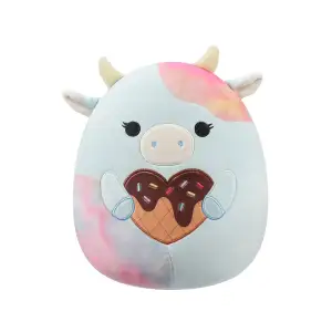 М'яка іграшка SQUISHMALLOWS – КОРІВКА КАЄДІЯ (19 cm) (SQVA00861)