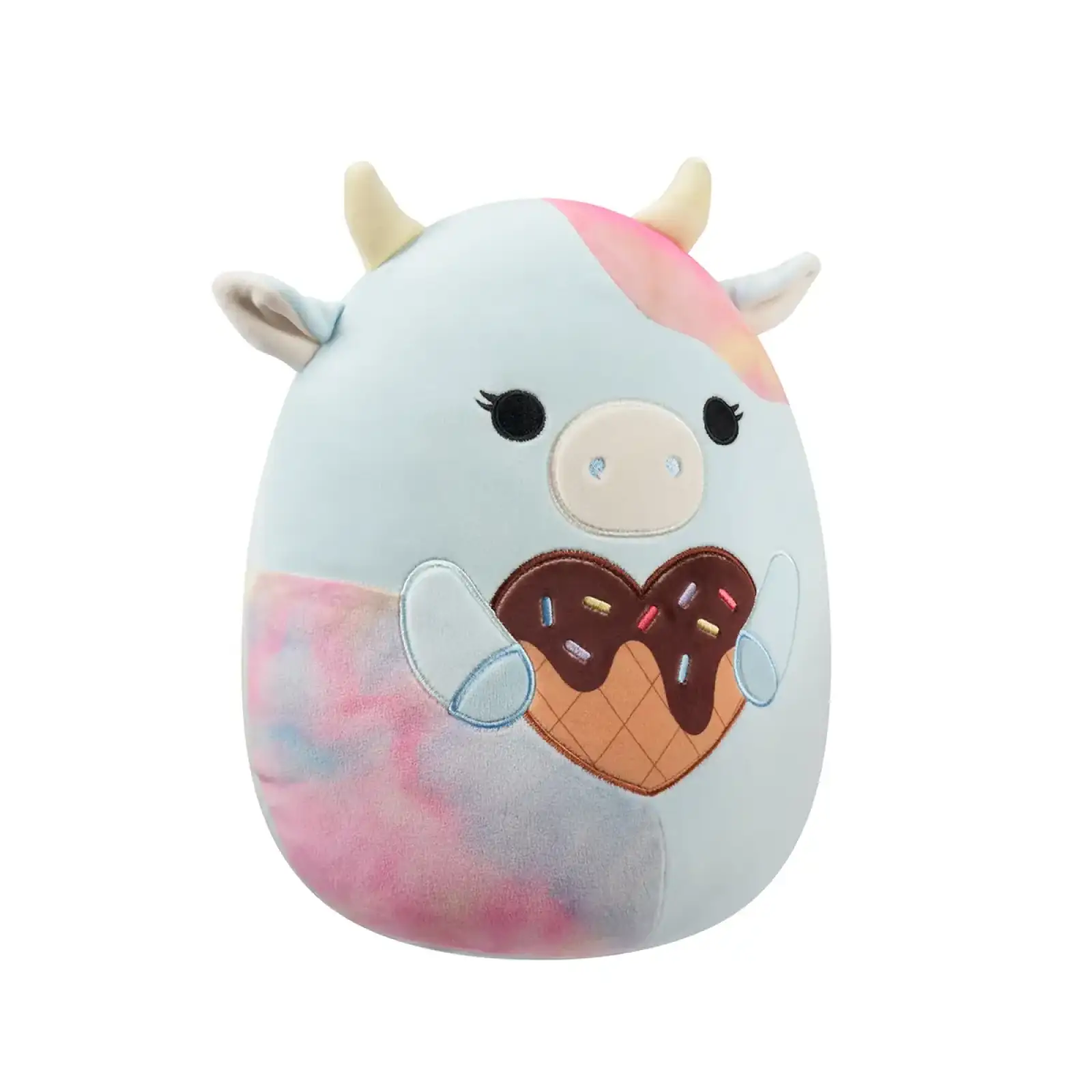 М'яка іграшка SQUISHMALLOWS – КОРІВКА КАЄДІЯ (19 cm) (SQVA00861)