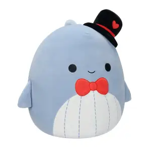М'яка іграшка SQUISHMALLOWS – СИНІЙ КИТ САМІР (30 cm) (SQVA00873)