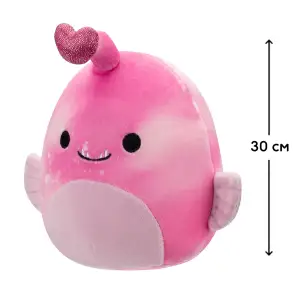 Мягкая игрушка SQUISHMALLOWS – РЫБА-УДИЛЬЩИК СИ (30 cm) (SQVA00874)