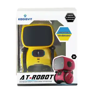 Интерактивный робот с голосовым управлением – AT-ROBOT (жёлтый, озвуч.укр.) (AT001-03-UKR)