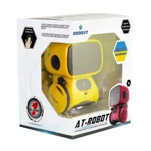 Интерактивный робот с голосовым управлением – AT-ROBOT (жёлтый, озвуч.укр.) (AT001-03-UKR)
