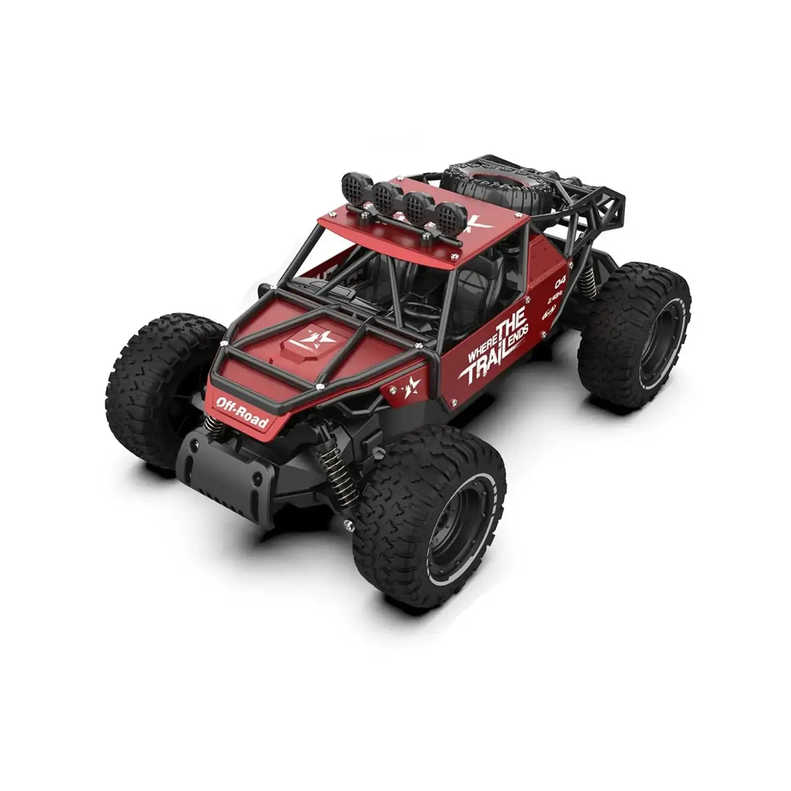 Автомобіль OFF-ROAD CRAWLER з р/к - RACE (матовий червоний, метал. корпус, акум.6V, 1:14) Sulong Toys (SL-309RHMR)