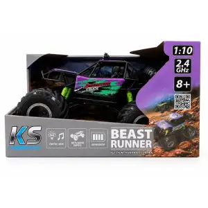 Автомобіль KS DRIVE на р/к - BEAST RUNNER (2.4 GHz, акум. 7.4 V, бузковий) (10002-1102)
