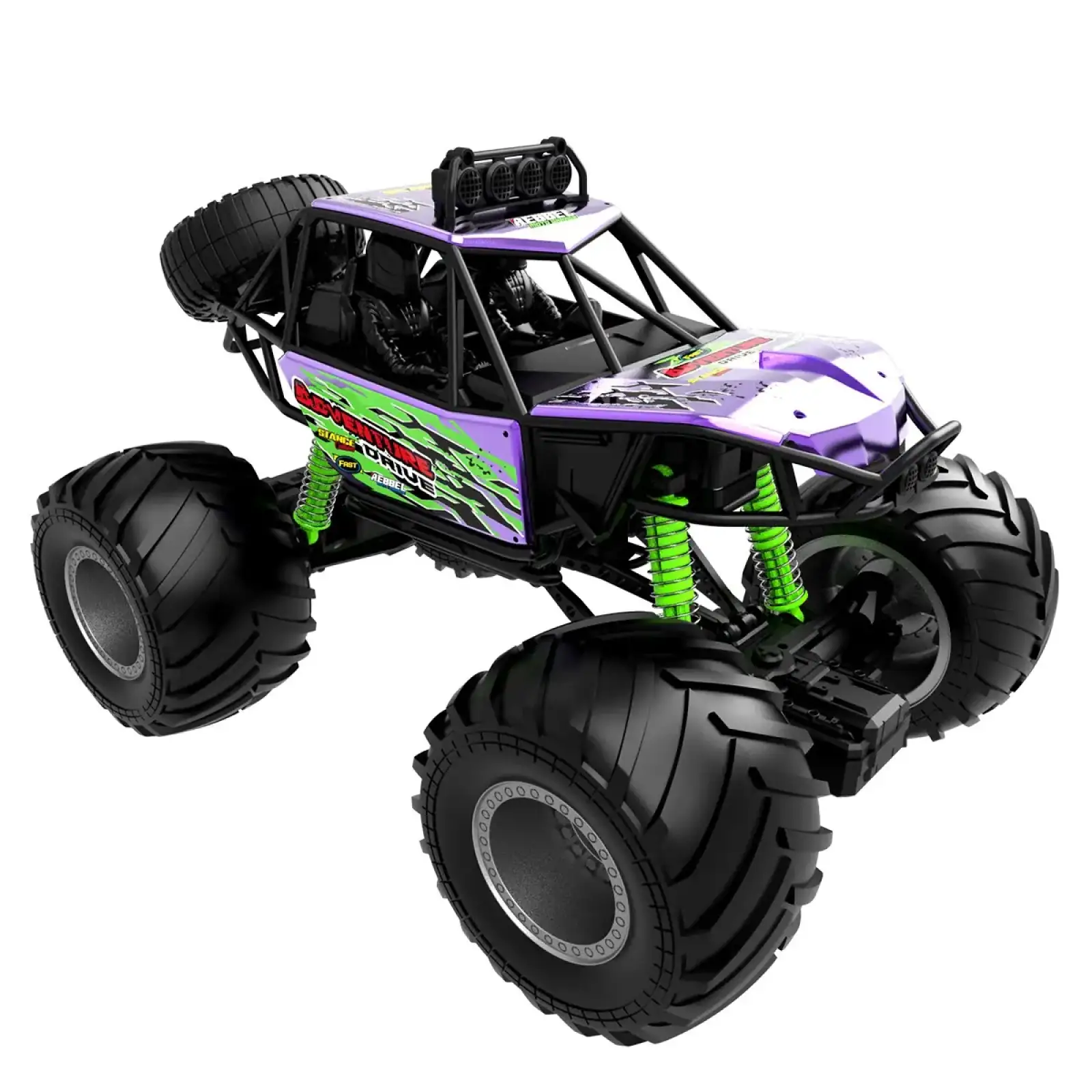 Автомобіль KS DRIVE на р/к - BEAST RUNNER (2.4 GHz, акум. 7.4 V, бузковий) (10002-1102)