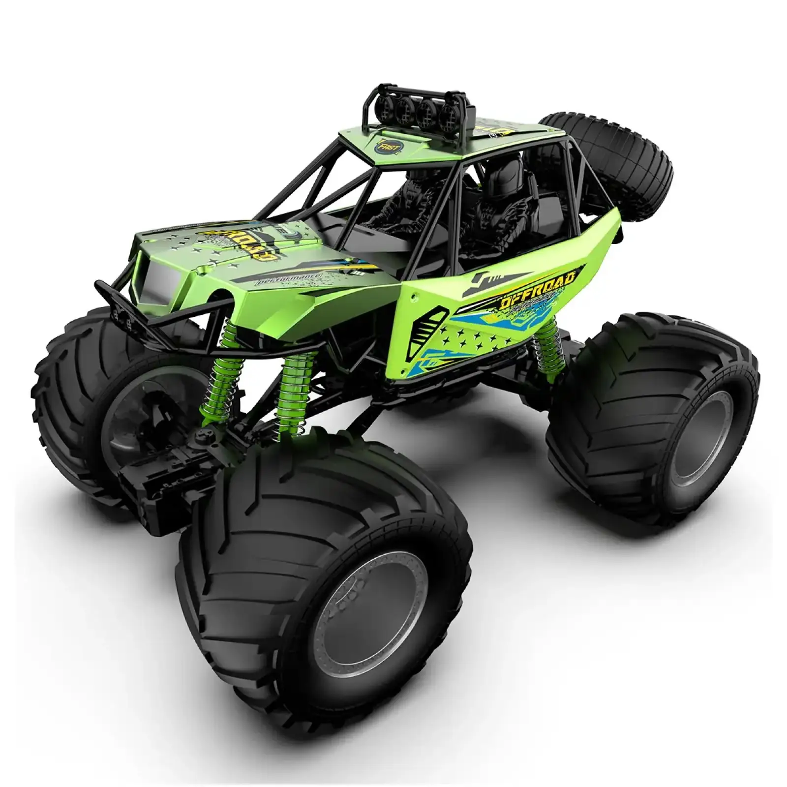 Автомобіль KS DRIVE на р/к - BEAST RUNNER (2.4 GHz, акум. 7.4 V, зелений) (10003-1102)
