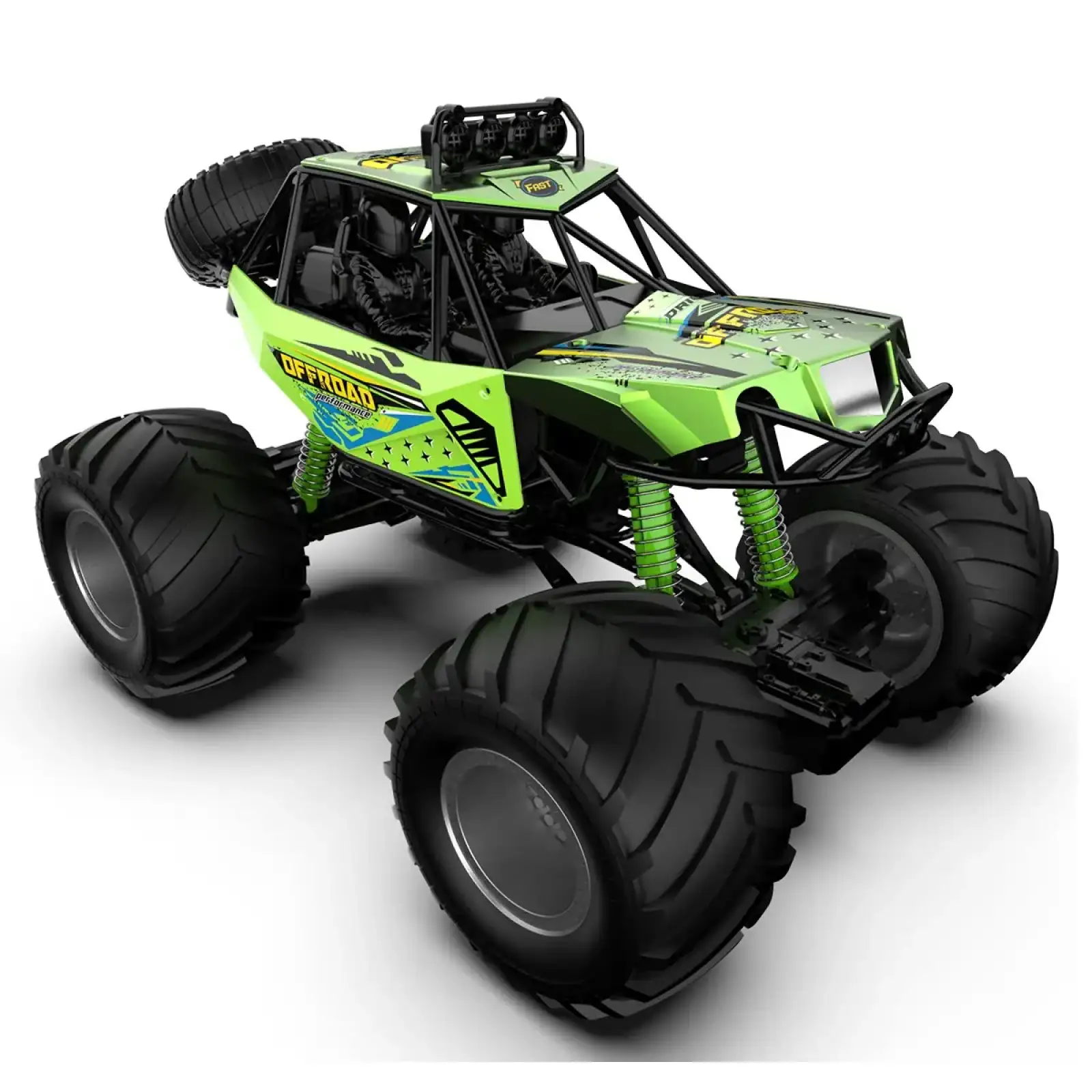 Автомобіль KS DRIVE на р/к - BEAST RUNNER (2.4 GHz, акум. 7.4 V, зелений) (10003-1102)