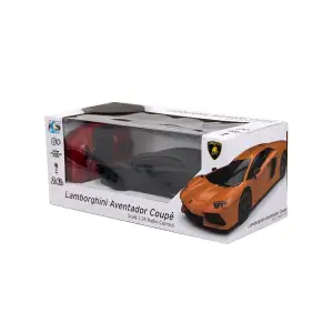 Автомобіль KS DRIVE на р/к - LAMBORGHINI AVENTADOR LP 700-4 (1:24, 2.4Ghz, чорний) (124GLBB)