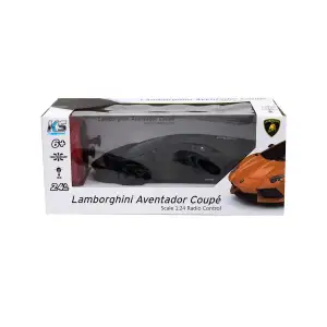 Автомобіль KS DRIVE на р/к - LAMBORGHINI AVENTADOR LP 700-4 (1:24, 2.4Ghz, чорний) (124GLBB)