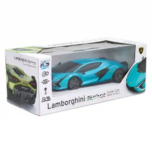 Автомобиль KS DRIVE на р/у - LAMBORGHINI SIAN (1:24, 2.4Ghz, синий) (124GLSB)