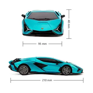 Автомобиль KS DRIVE на р/у - LAMBORGHINI SIAN (1:24, 2.4Ghz, синий) (124GLSB)