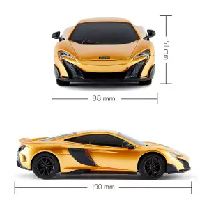 Автомобіль KS DRIVE на р/к - MCLAREN 675LT (1:24, 2.4Ghz, золотий) (124GMGL)