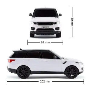 Автомобіль KS DRIVE на р/к - LAND ROVER RANGE ROVER SPORT (1:24, 2.4Ghz, білий) (124GRRW)