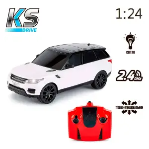 Автомобіль KS DRIVE на р/к - LAND ROVER RANGE ROVER SPORT (1:24, 2.4Ghz, білий) (124GRRW)