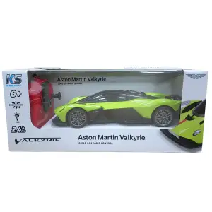 Автомобиль KS DRIVE на р/у - ASTON MARTIN VALKYRIE (1:24, 2.4 ГГц, зелёный) (250GAVGG)