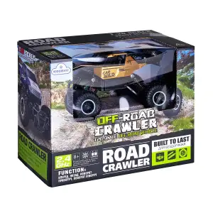 Автомобіль OFF-ROAD CRAWLER з р/к - CAR VS WILD (золотий, акум. 3,6V, метал. корпус, 1:20) Sulong Toys (SL-109AG)