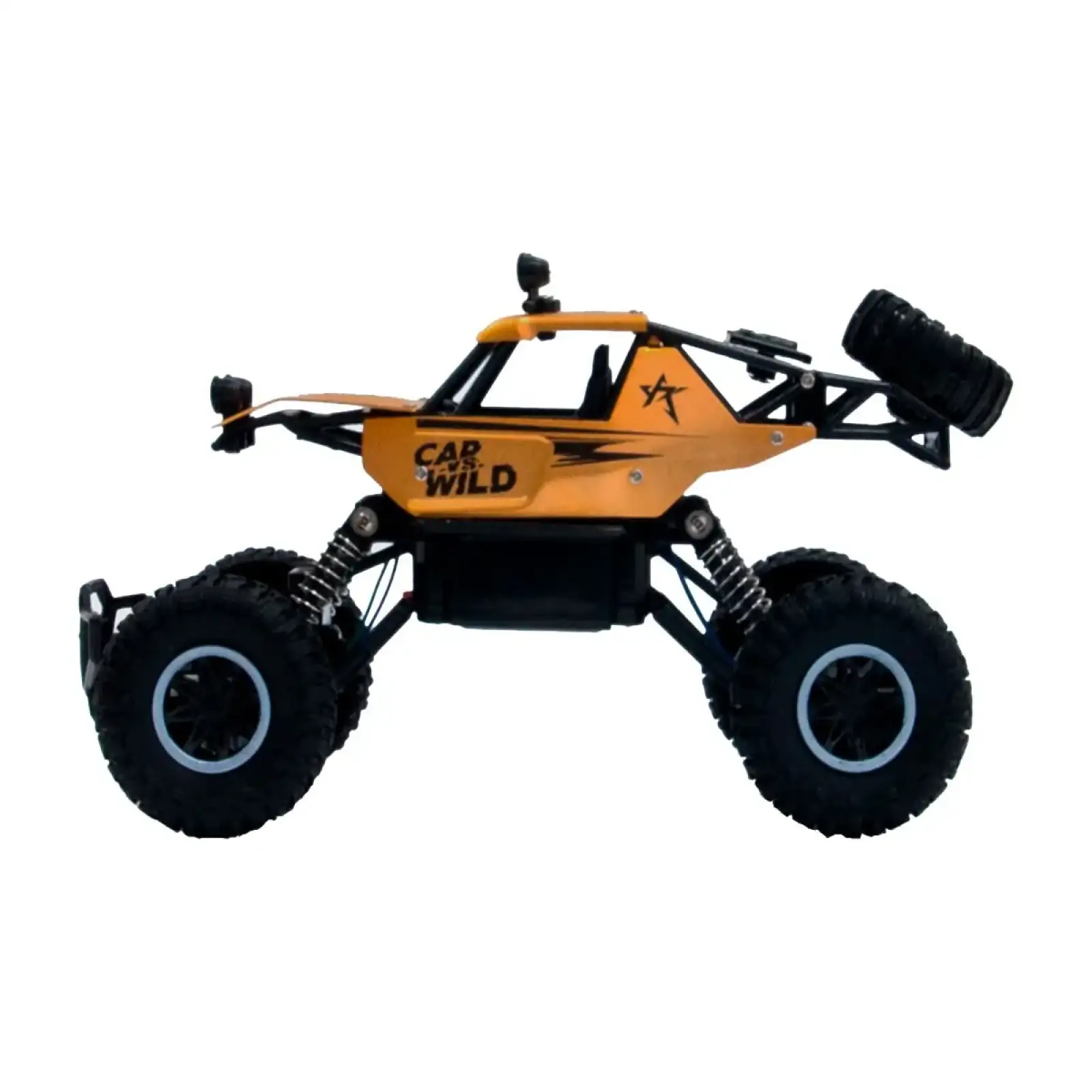 Автомобіль OFF-ROAD CRAWLER з р/к - CAR VS WILD (золотий, акум. 3,6V, метал. корпус, 1:20) Sulong Toys (SL-109AG)