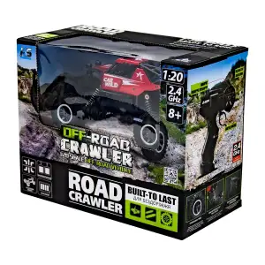 Автомобіль OFF-ROAD CRAWLER з р/к - CAR VS WILD (червоний, акум. 3,6V, метал. корпус, 1:20) Sulong Toys (SL-109AR)