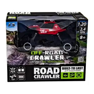Автомобіль OFF-ROAD CRAWLER з р/к - CAR VS WILD (червоний, акум. 3,6V, метал. корпус, 1:20) Sulong Toys (SL-109AR)