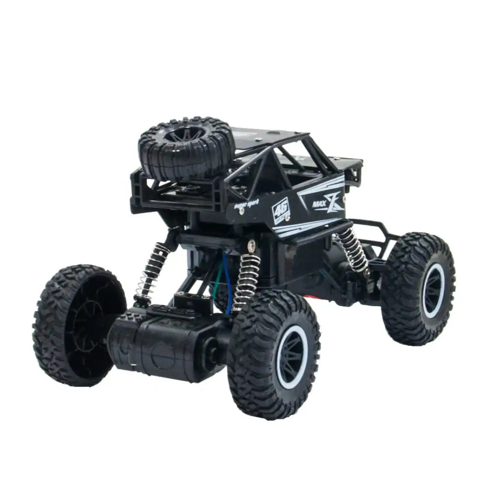 Автомобиль OFF-ROAD CRAWLER на р/у – ROCK SPORT (черный, аккум. 3,6V, метал. корпус, 1:20) Sulong Toys (SL-110AB)