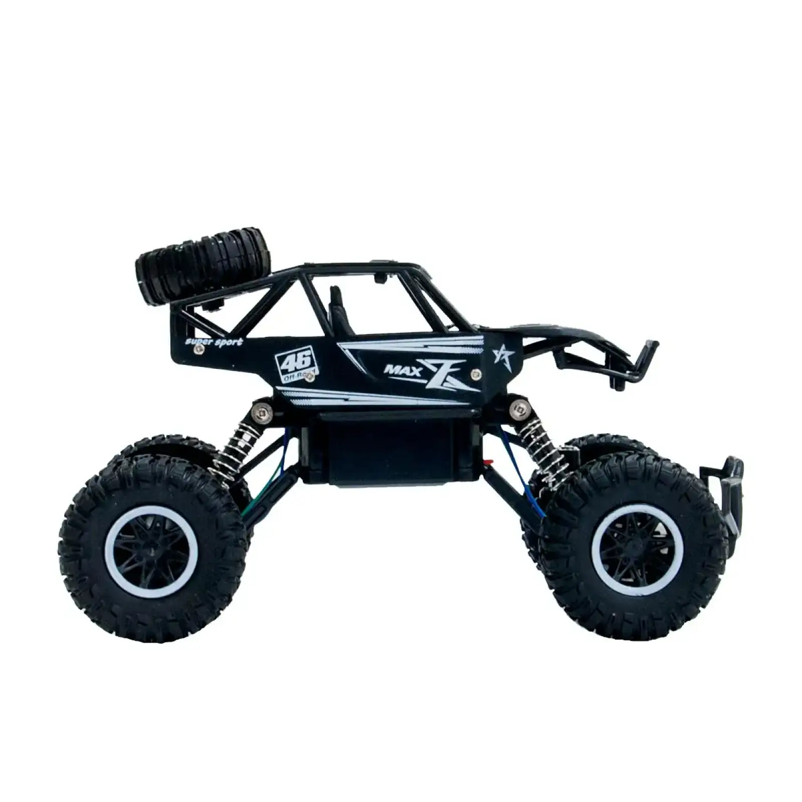 Автомобиль OFF-ROAD CRAWLER на р/у – ROCK SPORT (черный, аккум. 3,6V, метал. корпус, 1:20) Sulong Toys (SL-110AB)