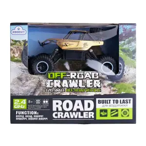 Автомобіль OFF-ROAD CRAWLER з р/к - ROCK SPORT (золотий, акум. 3,6V, метал. корпус, 1:20) Sulong Toys (SL-110AG)