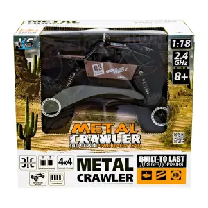 Автомобіль OFF-ROAD CRAWLER з р/к - SUPER SPEED (матовий коричн., акум. 4.8V, метал. корпус, 1:18) Sulong Toys (SL-112RHMB)