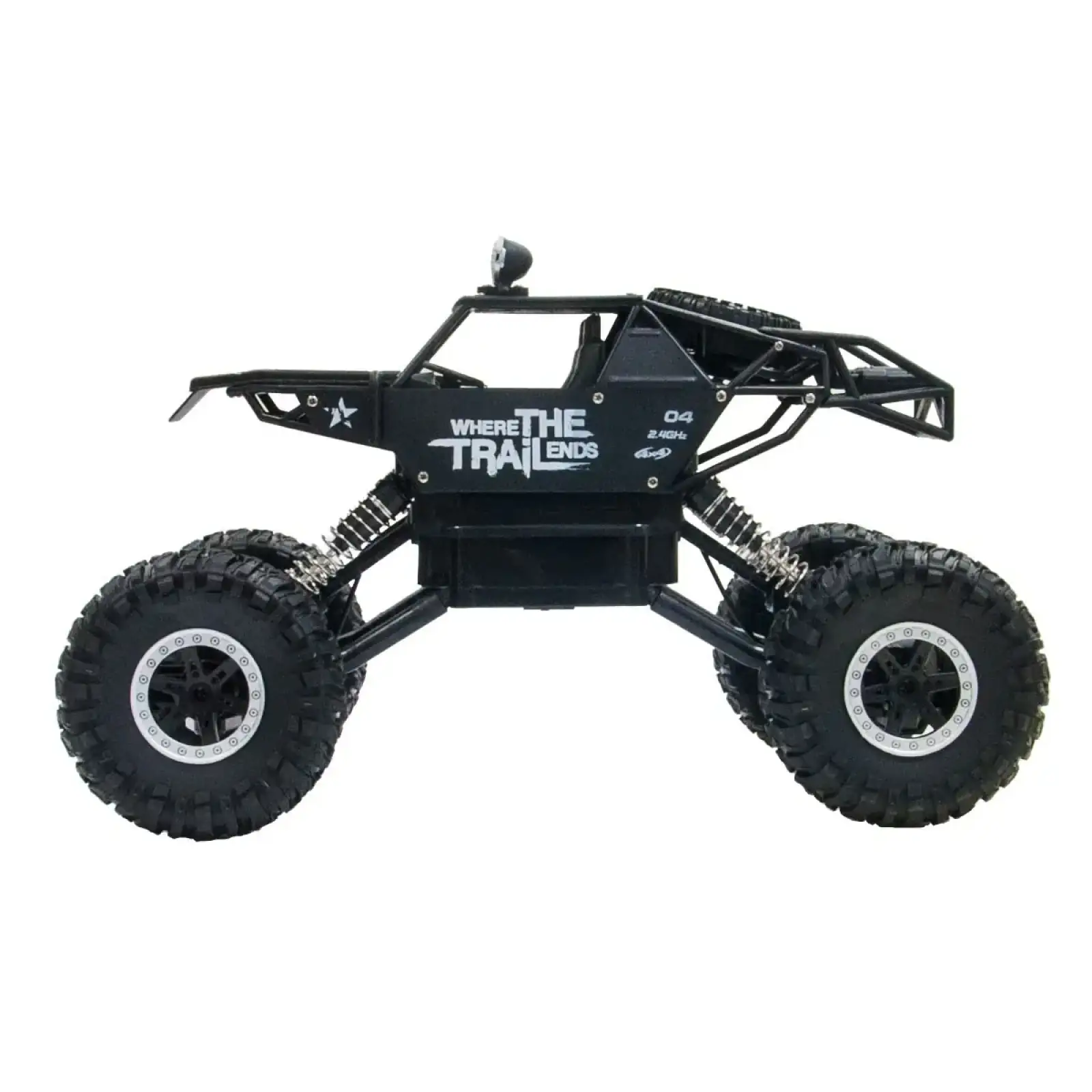Автомобиль OFF-ROAD CRAWLER на р/у – WHERE THE TRAIL ENDS (матов.черн., аккум.7.2V, мет.корпус,1:14) Sulong Toys (SL-121RHMBl)