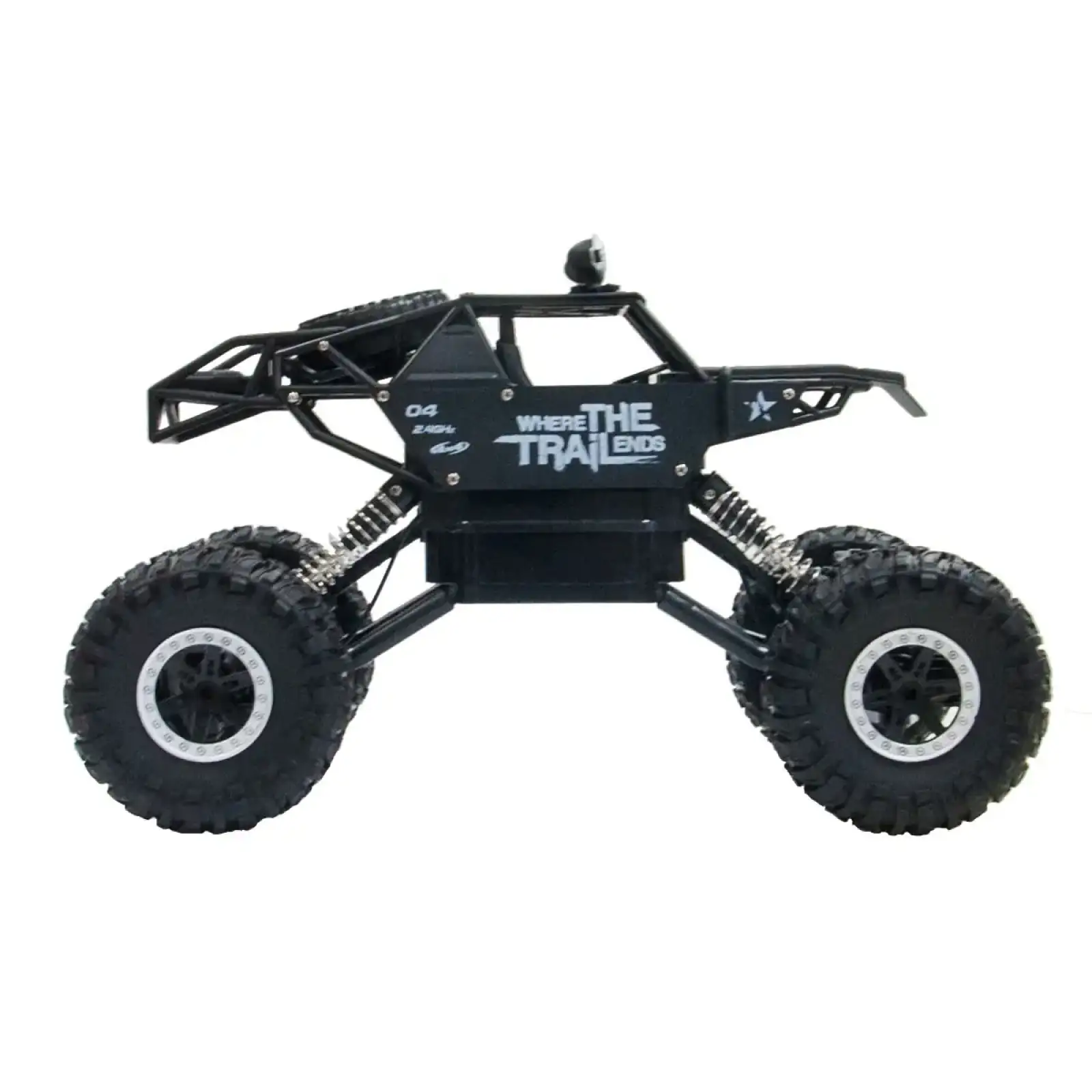 Автомобиль OFF-ROAD CRAWLER на р/у – WHERE THE TRAIL ENDS (матов.черн., аккум.7.2V, мет.корпус,1:14) Sulong Toys (SL-121RHMBl)