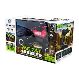 Автомобиль OFF-ROAD CRAWLER на р/у – WHERE THE TRAIL ENDS (красный, аккум.7.2V, металл. корпус,1:14) Sulong Toys (SL-121RHMR)