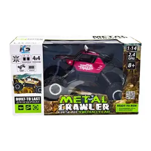 Автомобиль OFF-ROAD CRAWLER на р/у – WHERE THE TRAIL ENDS (красный, аккум.7.2V, металл. корпус,1:14) Sulong Toys (SL-121RHMR)