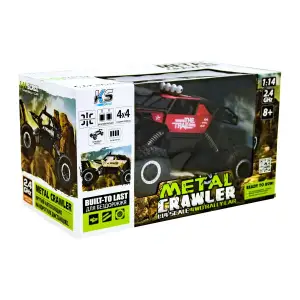 Автомобиль OFF-ROAD CRAWLER на р/у – WHERE THE TRAIL ENDS (красный, аккум.7.2V, металл. корпус,1:14) Sulong Toys (SL-121RHMR)