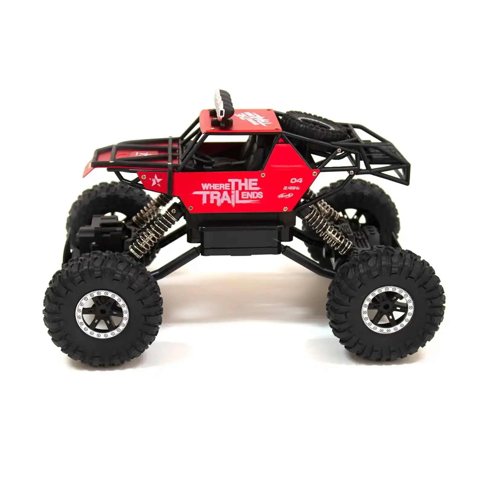 Автомобиль OFF-ROAD CRAWLER на р/у – WHERE THE TRAIL ENDS (красный, аккум.7.2V, металл. корпус,1:14) Sulong Toys (SL-121RHMR)