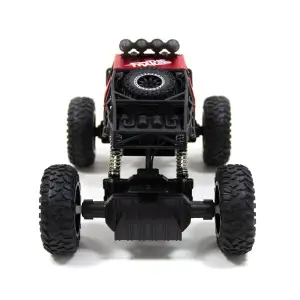Автомобиль OFF-ROAD CRAWLER на р/у – WHERE THE TRAIL ENDS (красный, аккум.7.2V, металл. корпус,1:14) Sulong Toys (SL-121RHMR)
