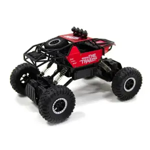 Автомобиль OFF-ROAD CRAWLER на р/у – WHERE THE TRAIL ENDS (красный, аккум.7.2V, металл. корпус,1:14) Sulong Toys (SL-121RHMR)