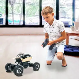 Автомобіль OFF-ROAD CRAWLER з р/к - FORCE (золотий, акум. 7.2V, метал. корпус, 1:14) Sulong Toys (SL-122RHG)