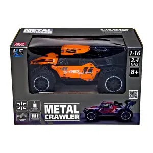 Автомобіль METAL CRAWLER з р/к - S-REX (оранжевий, метал. корпус, акум.3,7V, 1:16) Sulong Toys (SL-230RHO)