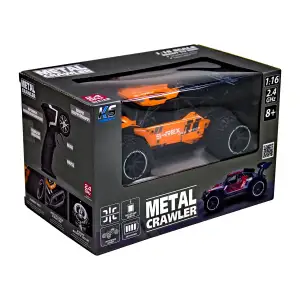Автомобіль METAL CRAWLER з р/к - S-REX (оранжевий, метал. корпус, акум.3,7V, 1:16) Sulong Toys (SL-230RHO)