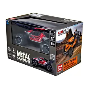 Автомобіль METAL CRAWLER з р/к - NOVA (сіро-червоний, метал. корпус, акум.3,7V, 1:16) Sulong Toys (SL-231RHGR)