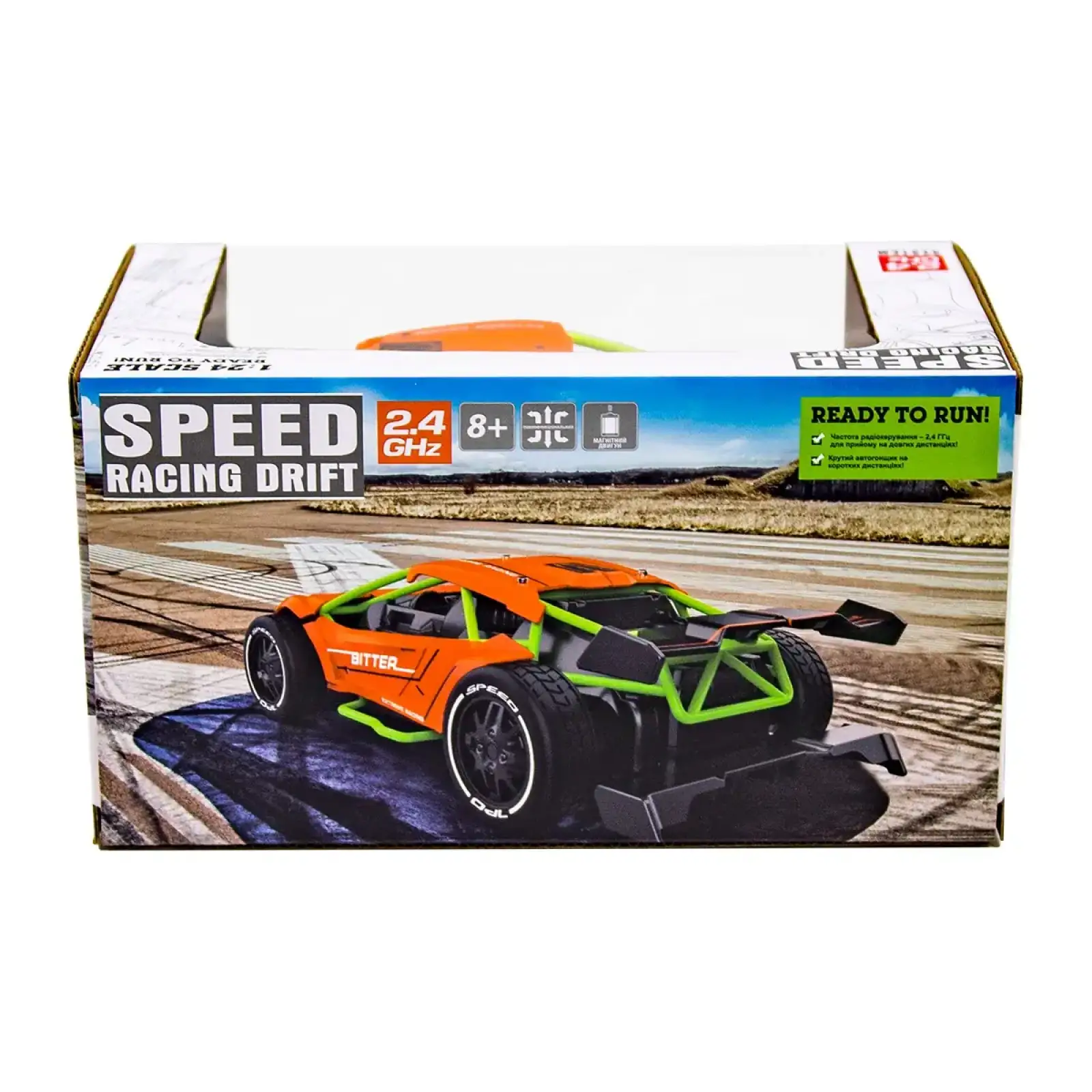 Автомобіль SPEED RACING DRIFT з р/к - BITTER (оранжевий, 1:24) Sulong Toys (SL-291RHO)