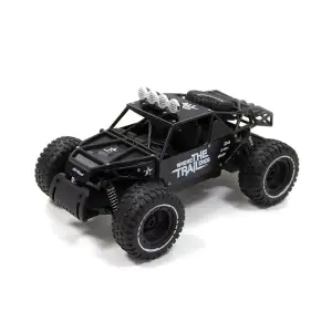 Автомобіль OFF-ROAD CRAWLER з р/к - RACE (матовий чорний, метал. корпус, акум.6V, 1:14) Sulong Toys (SL-309RHMBl)