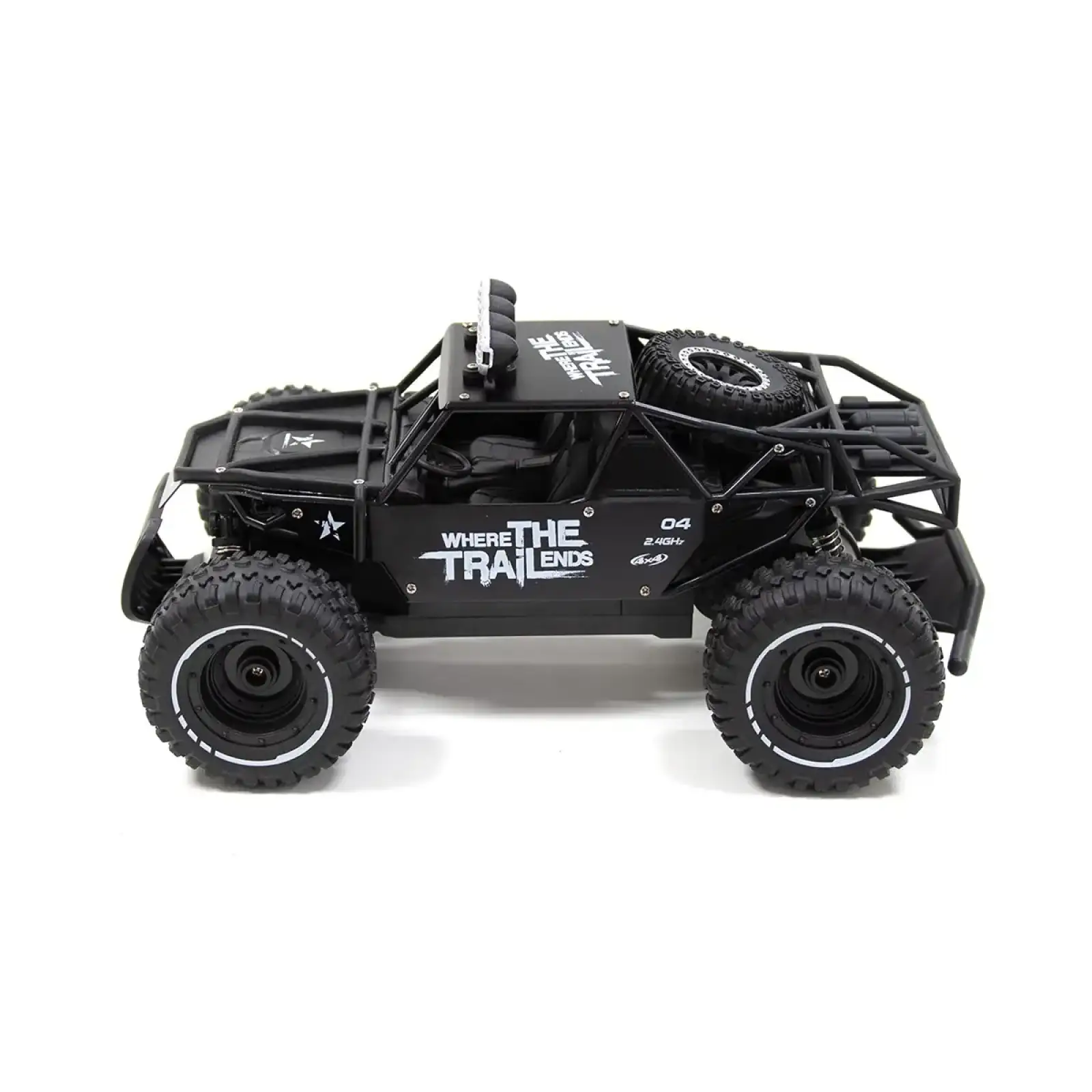 Автомобіль OFF-ROAD CRAWLER з р/к - RACE (матовий чорний, метал. корпус, акум.6V, 1:14) Sulong Toys (SL-309RHMBl)