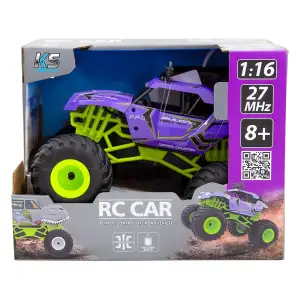 Автомобіль BIGFOOT OFF-ROAD з р/к – VIOLET (1:16, 27 МГц (MHz)) Sulong Toys (SL-358RHV)