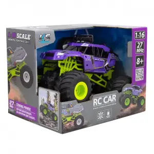 Автомобіль BIGFOOT OFF-ROAD з р/к – VIOLET (1:16, 27 МГц (MHz)) Sulong Toys (SL-358RHV)