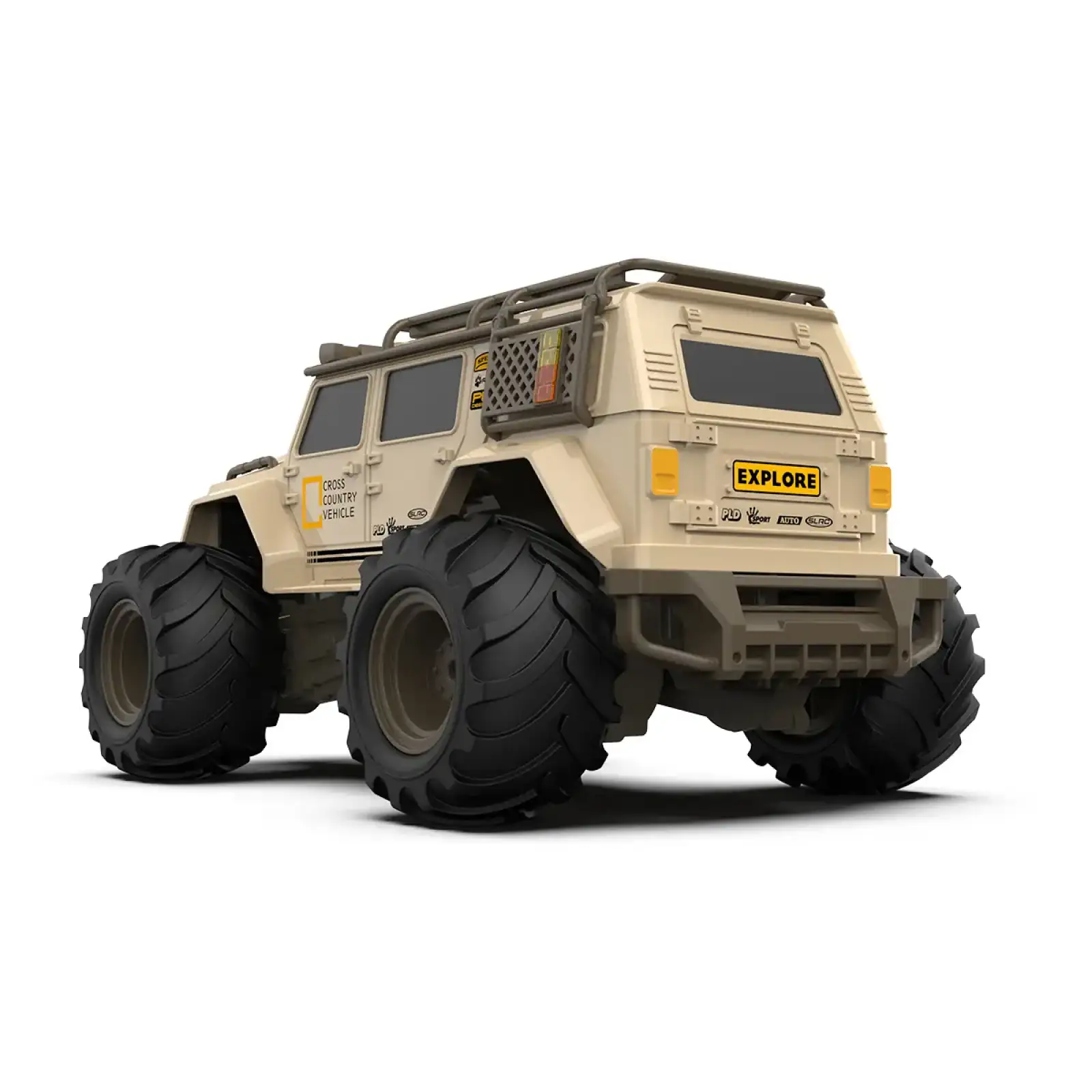 Автомобіль KS DRIVE на р/к – AMPHIBIOUS 4WD (1:14, 2.4 ГГц, акум. 3,7 V, світло, звук) (SL-8018ARH)