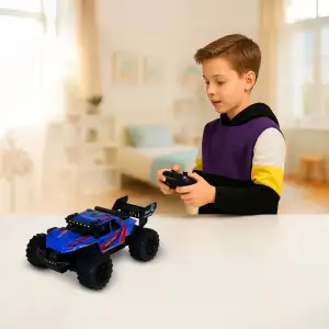 Автомобіль OFF-ROAD на р/к – HIGH SPEED (синій, 1:16, 2.4 ГГц, акум. 3,7 V) KS Drive (SL-8024A)