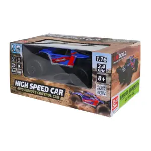 Автомобіль OFF-ROAD на р/к – HIGH SPEED (синій, 1:16, 2.4 ГГц, акум. 3,7 V) KS Drive (SL-8024A)