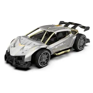Автомобіль KS DRIVE на р/к - EXTREME RACING (метал. корпус, акум. 3.7V, 2,4 ГГц, сріблястий) (SL-8212ARHS)