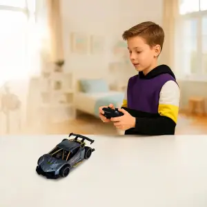 Автомобиль KS DRIVE на р/у - EXTREME RACING (металл. корпус, аккум. 3.7V, 2,4 ГГц, серебристый) (SL-8212ARHS)